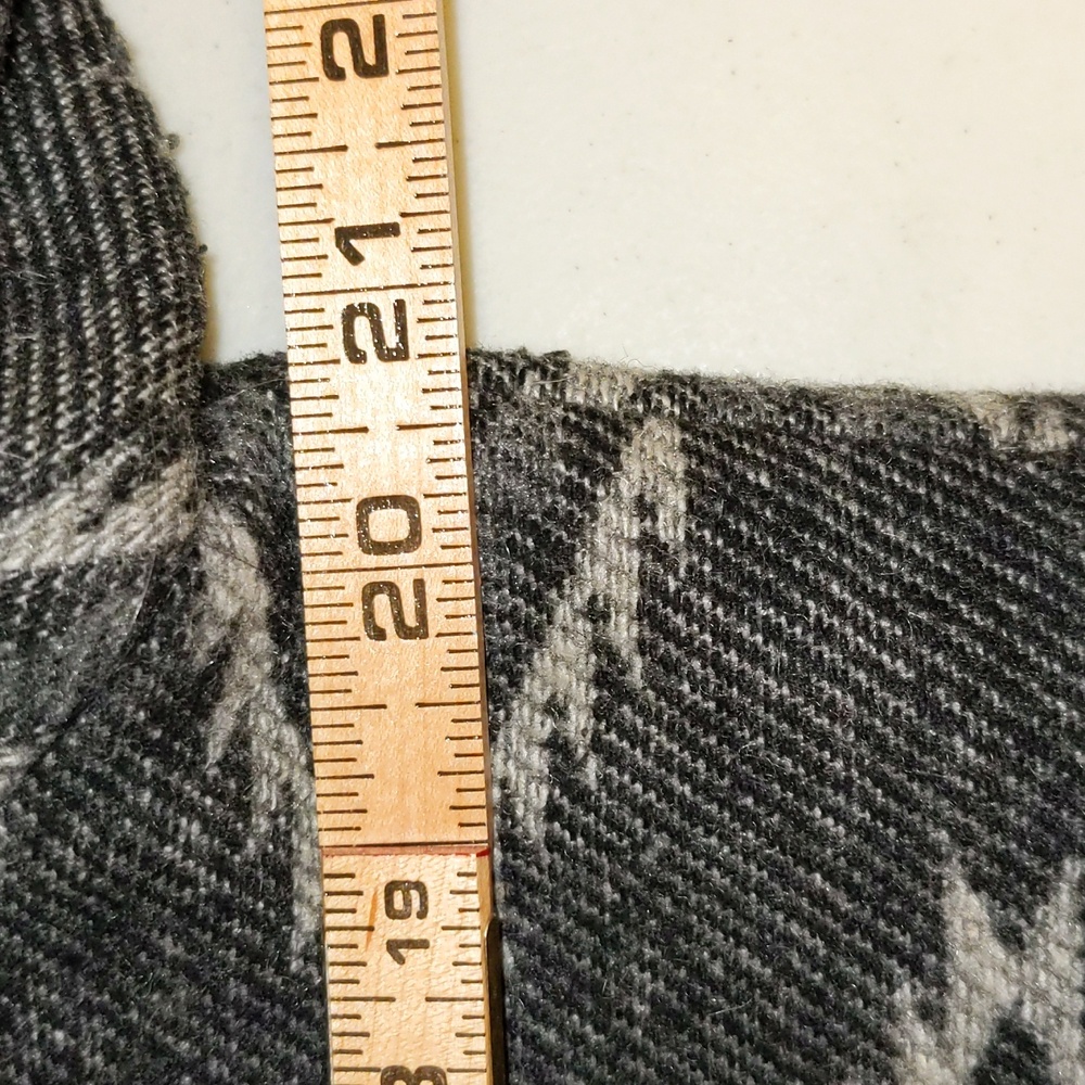 Levi's Women's Size L Hooded Zip Snap Southwest Western Print Long Jacket Coat - Picture 11 of 12